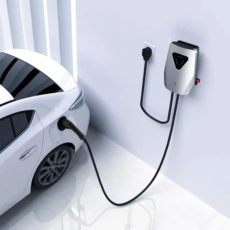 القياس الأمريكي RFID OCPP1.6 App Wall Box EV Type 1 شاحن تحكم WIFI