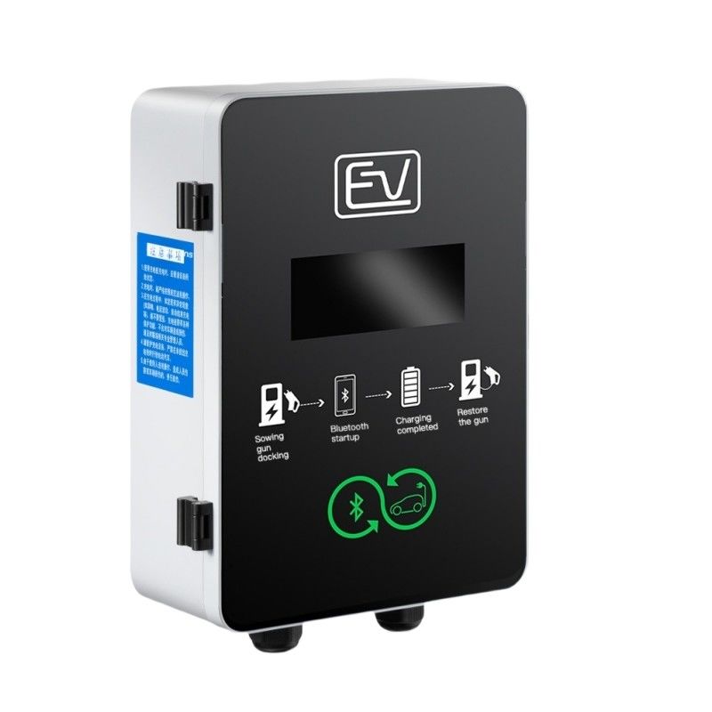 7kw 3 المرحلة الكهربائية السريعة صندوق كهربائي مثبت على الحائط محطة شحن EV Type1 و Type2