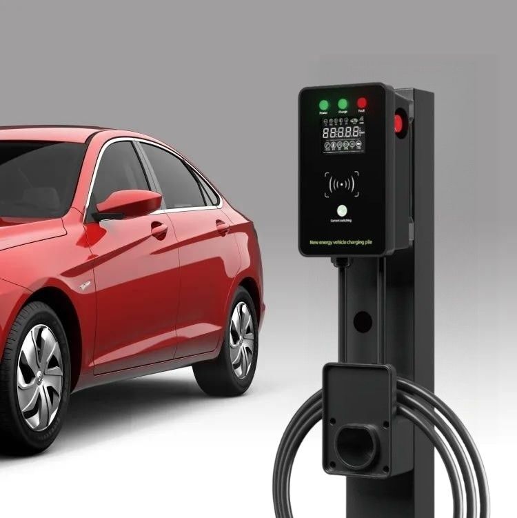 حماية الحائط من التيار الزائد من النوع 1 EV شاحن صندوق الحائط AC220V بدلة لـ Tesla Audi BMW