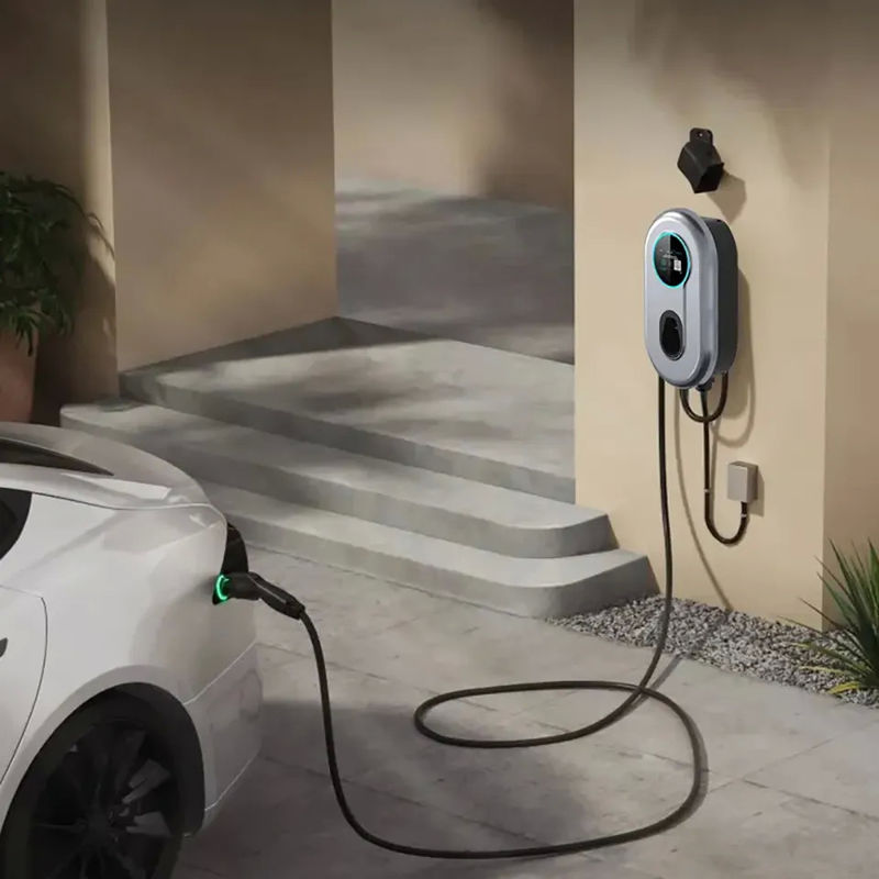 بطاقة RFID 11.52kw شاحن EV واحد المرحلة نوع 1 حماية فوق الجهد