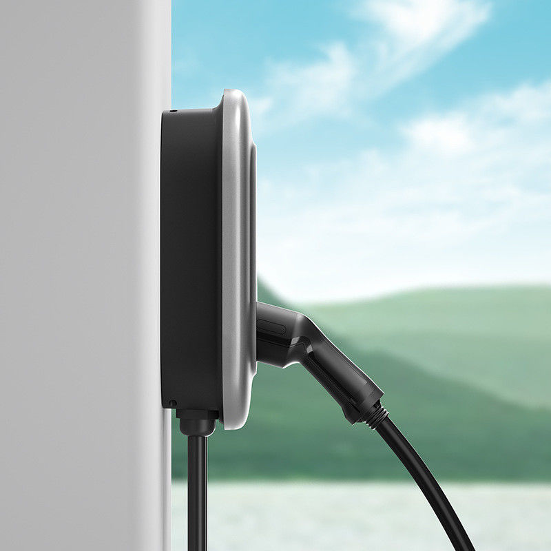 بطاقة التمرير نوع 2 EV شاحن 22kw المنزل مع مؤشر LED