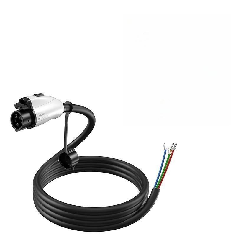 OEM ODM 48A نوع 1 نوع 2 شاحن Ac Ev كابل شحن منزلي مع مستشعر درجة الحرارة