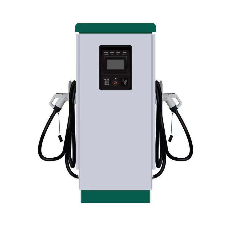 GB/T المدافع المزدوجة 380V 4G محطة شحن EV DC الألوان المخصصة