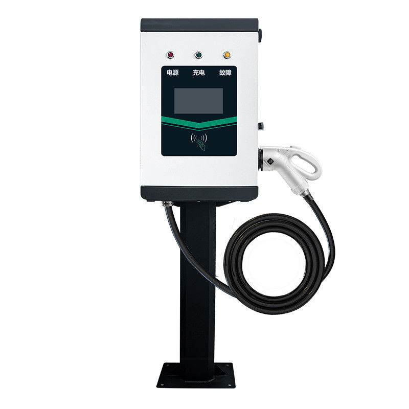 GB/T محطة شحن متواصلة للسيارات الكهربائية ذات السلاح الواحد 40kw مثبتة على الحائط للاستخدام المنزلي