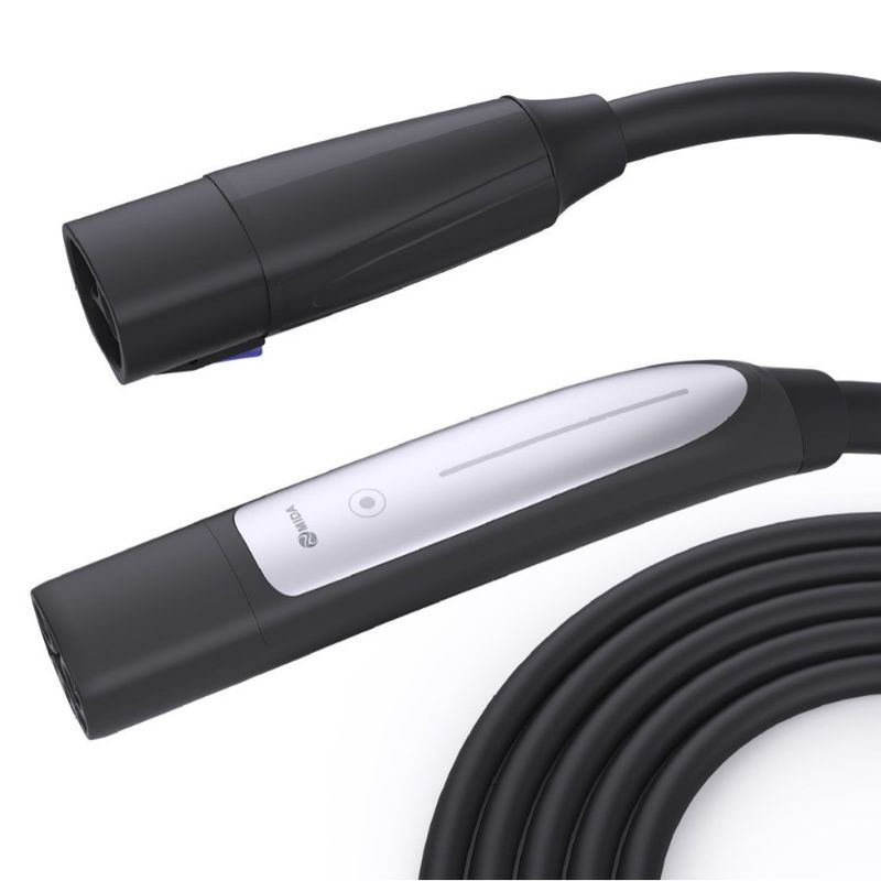 تسلا المستوى 2 16A 32A كابل تمديد شحن الكهرباء الكهربائية NACS AC EV Plug مع تقرير UL