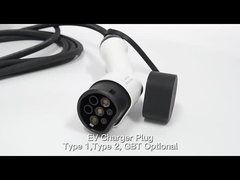 المعيار الأوروبي 22V 7kw Type2 محطة شحن EV مثبتة على الحائط شاحن سريع